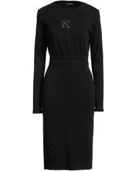 KARL LAGERFELD - Midi Dress - Lyst