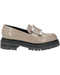 Sergio Rossi - Loafers Leather - Lyst