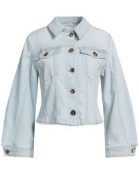 Pinko - Denim Outerwear Cotton, Elastane - Lyst