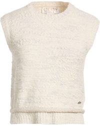 Genny - Ivory Sweater Wool, Polyamide, Polyester, Viscose - Lyst
