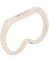 Versace - Ring Metal, Enamel - Lyst