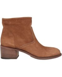 Pantanetti - Camel Ankle Boots Leather - Lyst