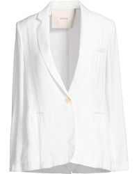 Jucca - Blazer Viscose, Polyester, Cotton - Lyst