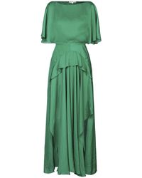 Maje Long Dress - Green