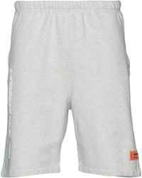 Herren Bekleidung Kurze Hosen Bermudas Heron Preston Gummi Andere materialien shorts in Grau für Herren 
