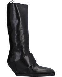 Rick Owens Bottes - Noir