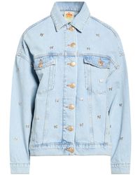 FARM Rio - Denim Outerwear - Lyst