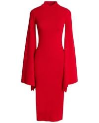 Solace London - Midi Dress - Lyst