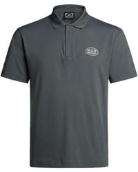 Emporio Armani - Light Polo Shirt Polyester, Elastane - Lyst