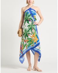 FARM Rio Tropical Tapestry Halter Linen Maxi Sundress in Green | Lyst FARM Rio Tropical Tapestry Halter Linen Maxi Sundress in Green | Lyst