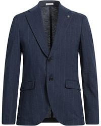 Officina 36 - Officina Blazer Linen, Cotton, Polyester - Lyst