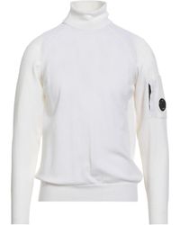C.P. Company - Turtleneck Virgin Wool, Polyester - Lyst