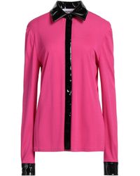 Moschino - Fuchsia Shirt Viscose, Polyester, Elastane, Polyurethane Resin - Lyst
