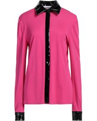 Moschino - Fuchsia Shirt Viscose, Polyester, Elastane, Polyurethane Resin - Lyst