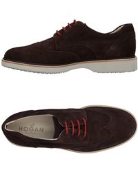 Hogan Chaussures à lacets - Marron