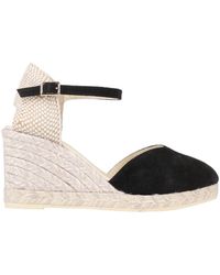 Espadrilles - Leather, Textile Fibers - Lyst