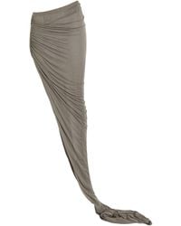 Rick Owens - Maxi Skirt Viscose - Lyst