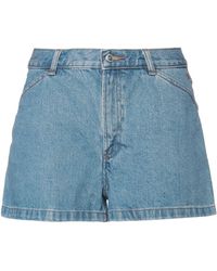Farfetch Damen Kleidung Hosen & Jeans Kurze Hosen Shorts Logo-plaque high-waisted shorts 