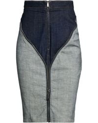 DSquared² - Denim Skirt Cotton, Elastane - Lyst