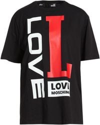 Love Moschino - T-Shirt Cotton - Lyst