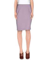 Boutique Moschino Knielanger Rock - Lila