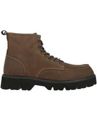 Blauer - Military Ankle Boots Leather - Lyst