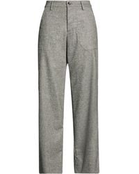 Mason's - Charcoal Pants Wool, Polyester, Viscose, Polyamide, Elastane - Lyst