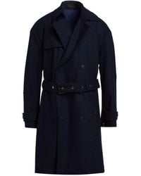 BOSS - Coat Wool, Polyester, Viscose, Polyamide, Elastane - Lyst