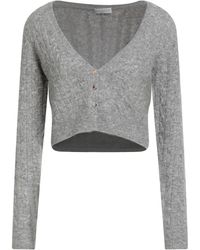 Ballantyne - Cardigan Wool, Alpaca Wool, Polyamide, Elastane - Lyst