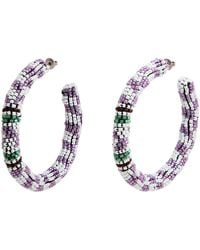 Isabel Marant - Lilac Earrings Metal - Lyst