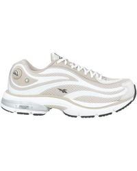Reebok - Taupe Sneakers Textile Fibers, Synthetic Material - Lyst