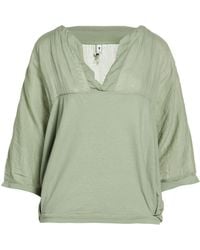 European Culture - Top Ramie, Cotton, Elastane - Lyst