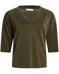 Caractere - Military T-Shirt Cupro, Elastane - Lyst