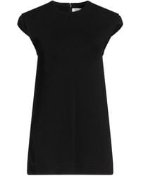 Jil Sander - Top Viscose, Cotton, Elastane - Lyst