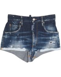 DSquared² - Denim Shorts - Lyst