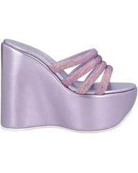 Casadei - Sandals Leather - Lyst