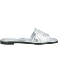 McQueen - Sandals Leather - Lyst