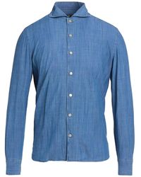 Luigi Borrelli Napoli - Denim Shirt - Lyst