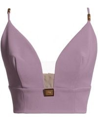 Elisabetta Franchi - Tops - Lyst