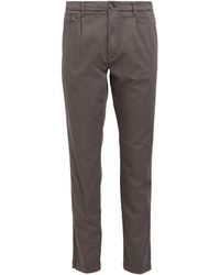 Liu Jo - Dark Pants Cotton, Elastane - Lyst
