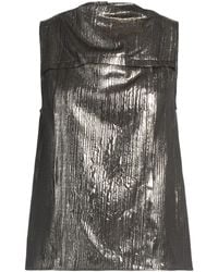 Alysi - Top Acetate, Viscose, Metallic Fiber - Lyst