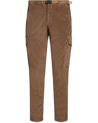 White Sand - Pants Cotton, Lyocell, Elastane - Lyst