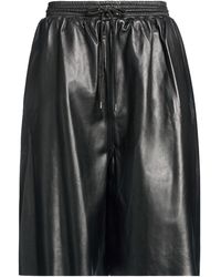 LỰU ĐẠN - Shorts & Bermuda Shorts Lambskin - Lyst