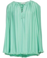 Lanvin - Top Polyester, Brass - Lyst