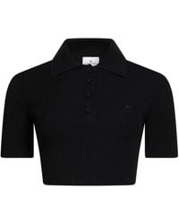Courreges - Polo Shirt Viscose, Polyester - Lyst