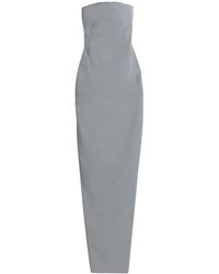 Rick Owens - Light Maxi Dress Cotton, Elastomultiester, Rubber - Lyst