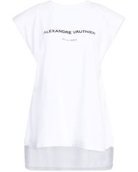 Alexandre Vauthier - T-Shirt Cotton - Lyst