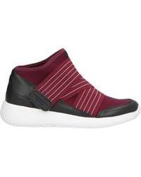 Fessura - Burgundy Sneakers Textile Fibers - Lyst