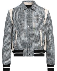 Amiri - Jacket Cotton, Wool, Linen, Nylon, Ovine Leather - Lyst
