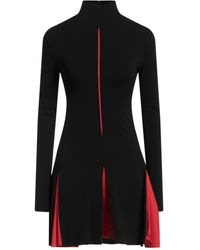 Ferragamo - Mini Dress Viscose, Elastane, Cotton - Lyst